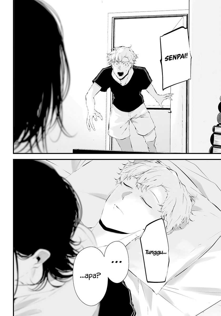 Halaman 14 dari Tsurenai Hodo Aokute Azatoi Kurai ni Akai Chapter 19