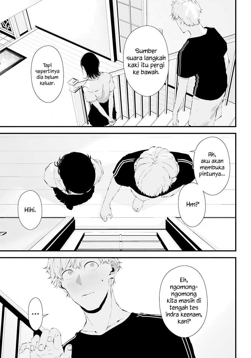 Halaman 3 dari Tsurenai Hodo Aokute Azatoi Kurai ni Akai Chapter 19