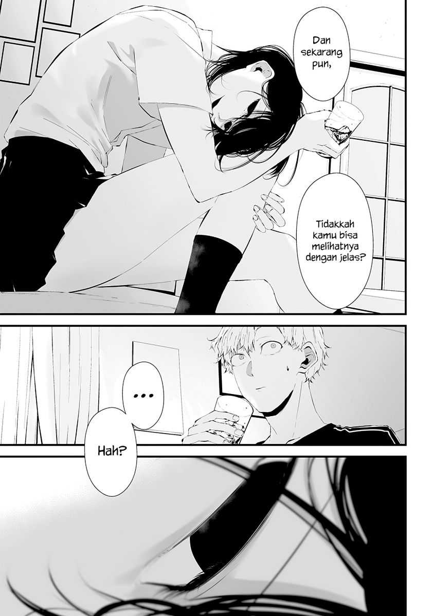 Halaman 7 dari Tsurenai Hodo Aokute Azatoi Kurai ni Akai Chapter 19