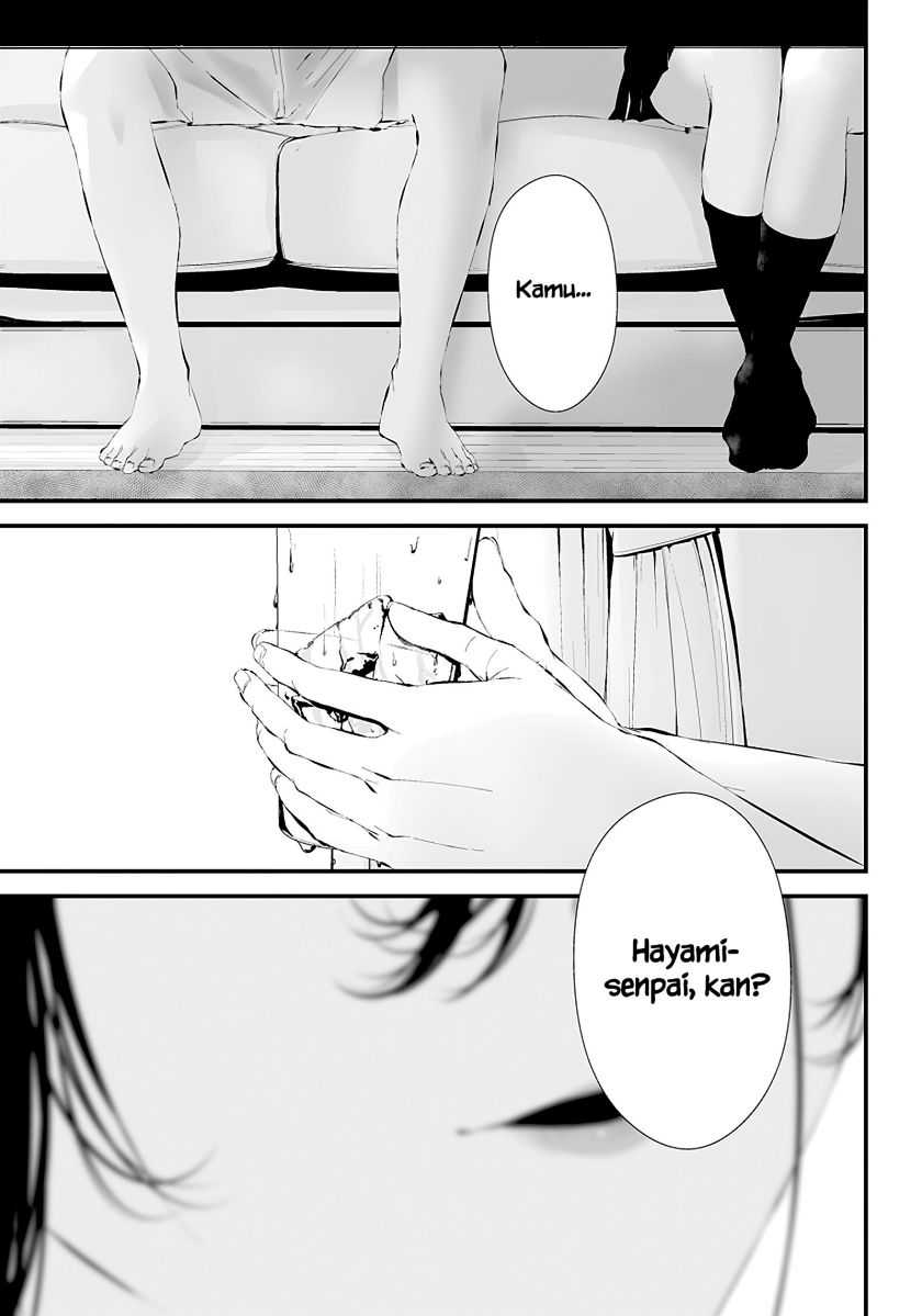 Halaman 9 dari Tsurenai Hodo Aokute Azatoi Kurai ni Akai Chapter 19