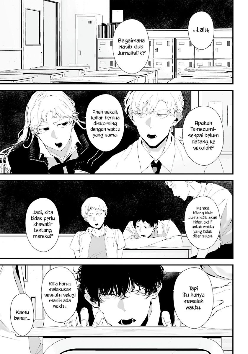 Halaman 3 dari Tsurenai Hodo Aokute Azatoi Kurai ni Akai Chapter 20