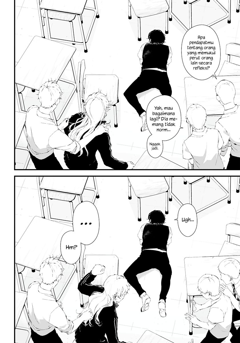Halaman 4 dari Tsurenai Hodo Aokute Azatoi Kurai ni Akai Chapter 20