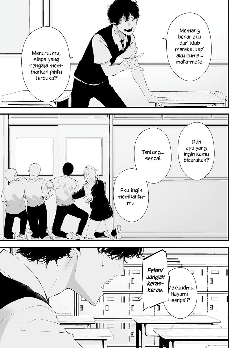 Halaman 7 dari Tsurenai Hodo Aokute Azatoi Kurai ni Akai Chapter 20