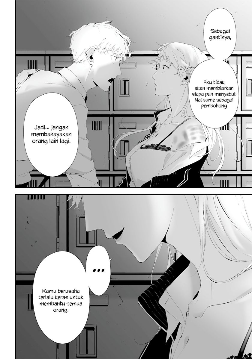 Halaman 10 dari Tsurenai Hodo Aokute Azatoi Kurai ni Akai Chapter 23.5