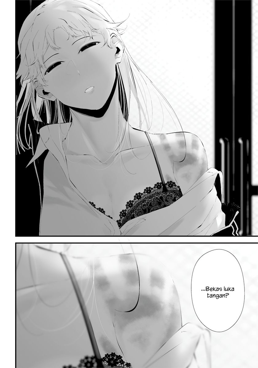 Halaman 8 dari Tsurenai Hodo Aokute Azatoi Kurai ni Akai Chapter 23.5