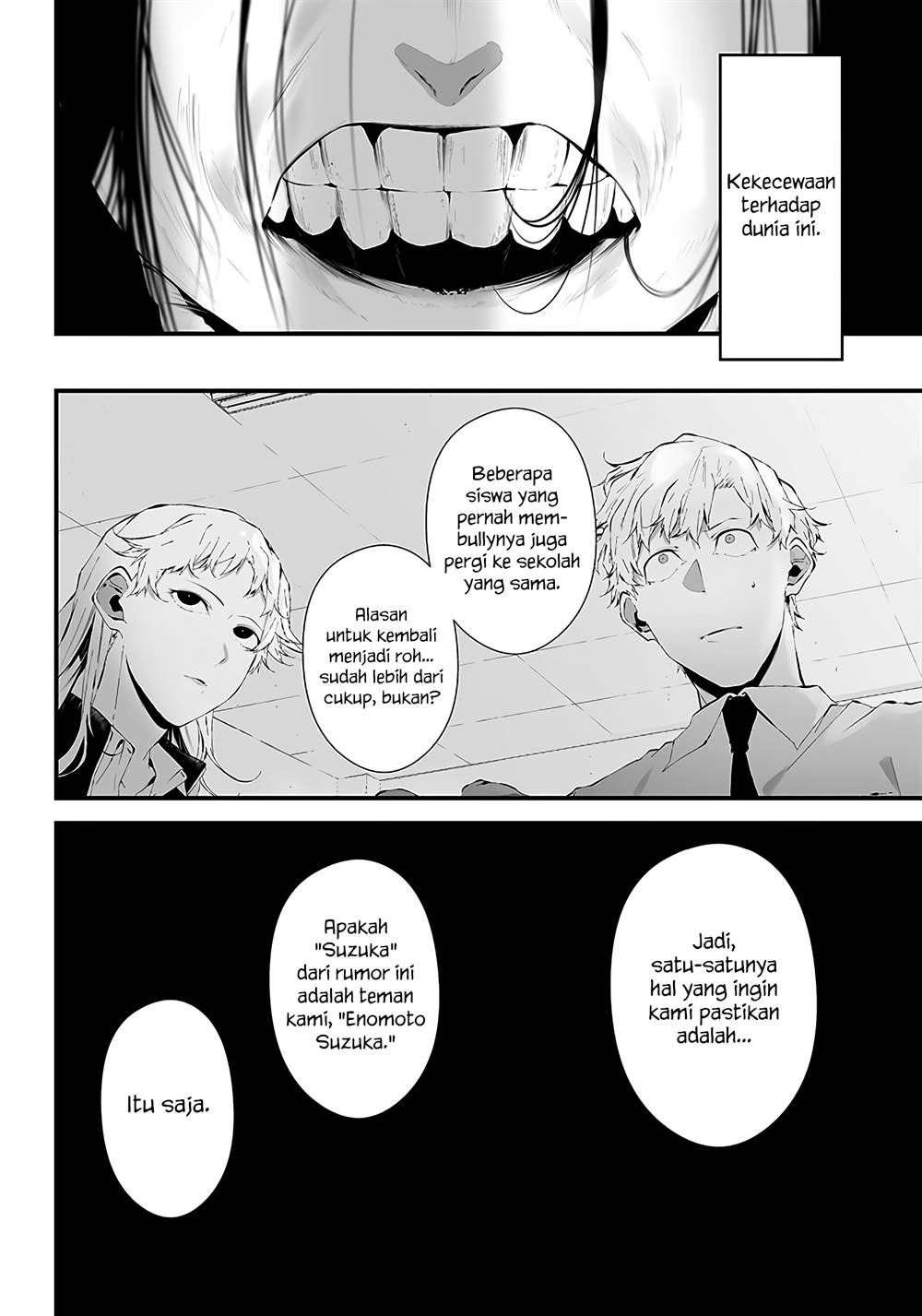 Halaman 2 dari Tsurenai Hodo Aokute Azatoi Kurai ni Akai Chapter 23