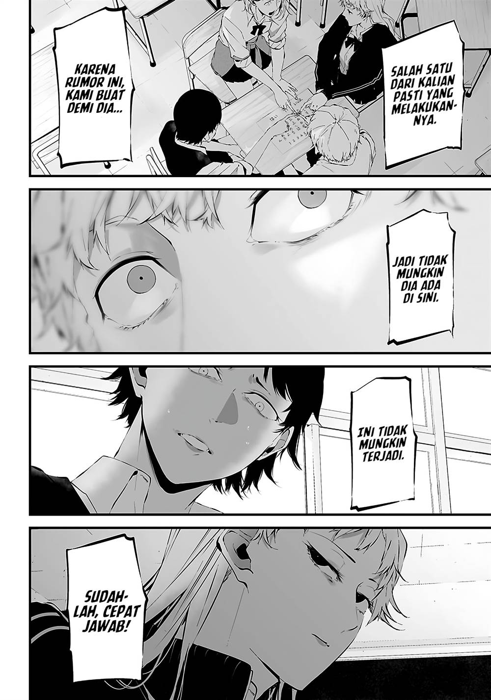 Halaman 8 dari Tsurenai Hodo Aokute Azatoi Kurai ni Akai Chapter 23