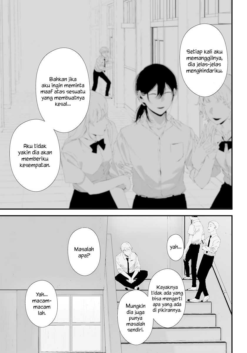 Halaman 5 dari Tsurenai Hodo Aokute Azatoi Kurai ni Akai Chapter 24