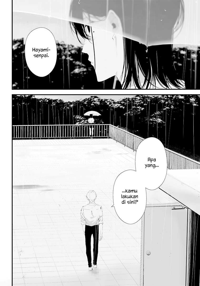 Halaman 8 dari Tsurenai Hodo Aokute Azatoi Kurai ni Akai Chapter 24