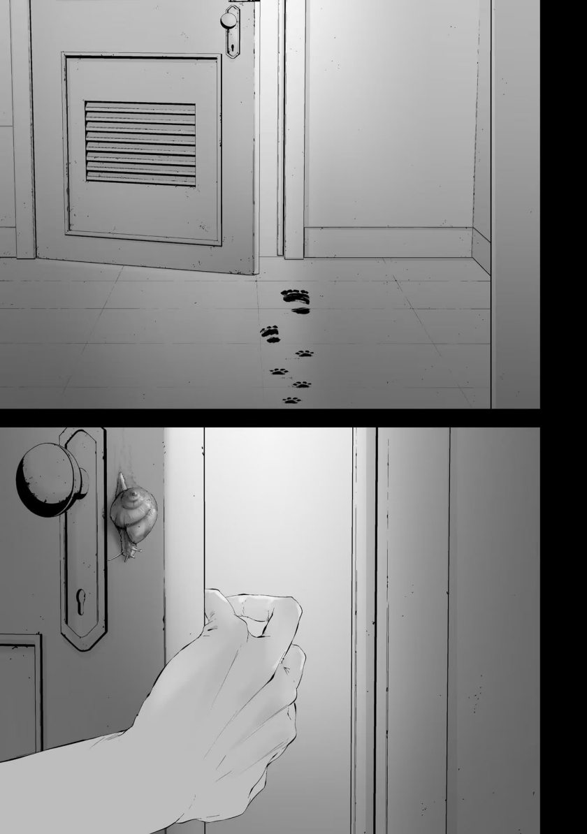 Halaman 9 dari Tsurenai Hodo Aokute Azatoi Kurai ni Akai Chapter 26
