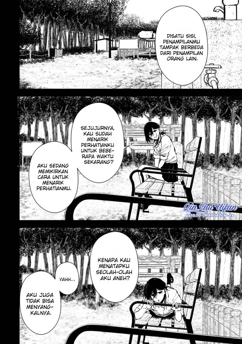 Halaman 5 dari Tsurenai Hodo Aokute Azatoi Kurai ni Akai Chapter 7