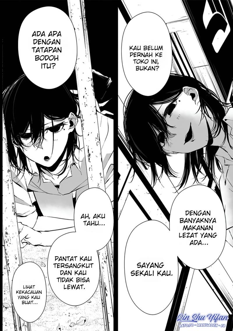 Halaman 9 dari Tsurenai Hodo Aokute Azatoi Kurai ni Akai Chapter 7