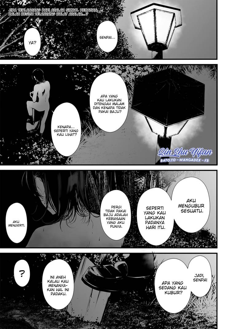 Halaman 2 dari Tsurenai Hodo Aokute Azatoi Kurai ni Akai Chapter 9