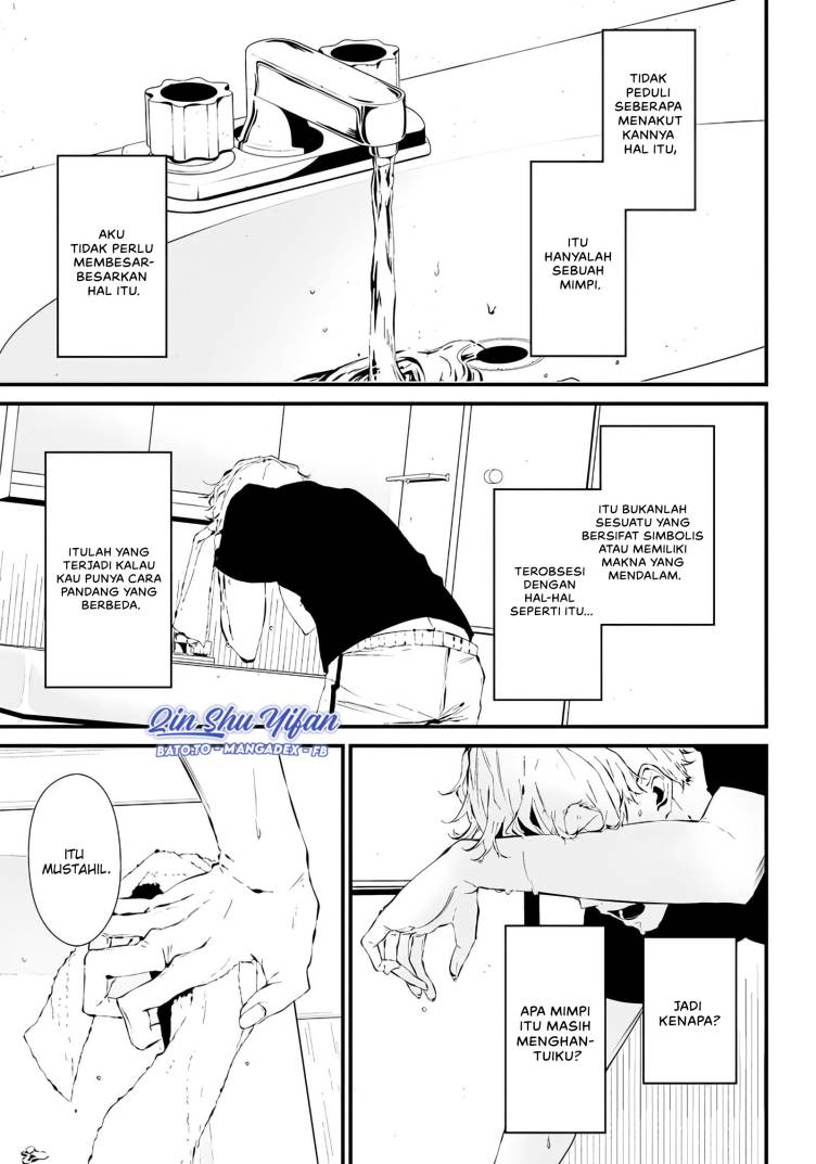 Halaman 6 dari Tsurenai Hodo Aokute Azatoi Kurai ni Akai Chapter 9