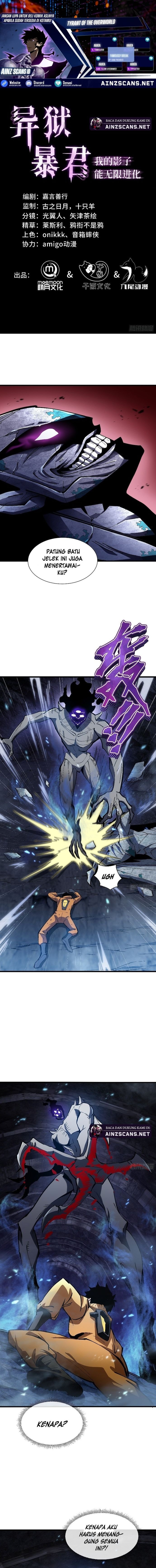 Tyrant of the Otherworld Prison: My Shadow Can Evolve Infinitely Chapter 3 – halaman 1
