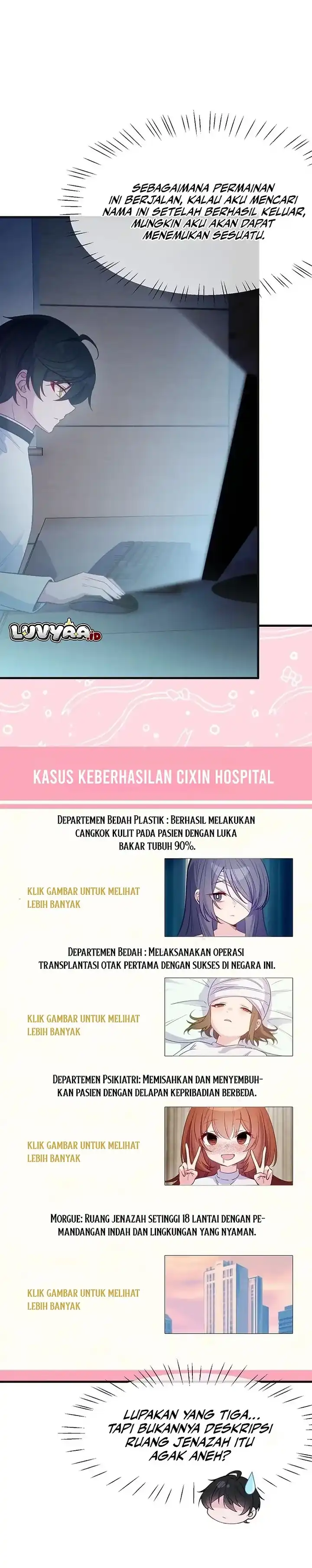 Halaman 9 dari Unfortunately Inherited Grandpa Wardrobe and Female Ghost Chapter 12