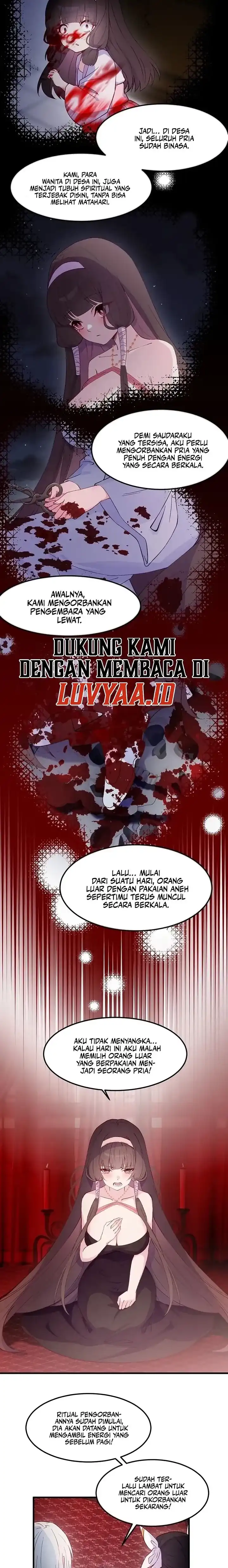 Halaman 9 dari Unfortunately Inherited Grandpa Wardrobe and Female Ghost Chapter 21