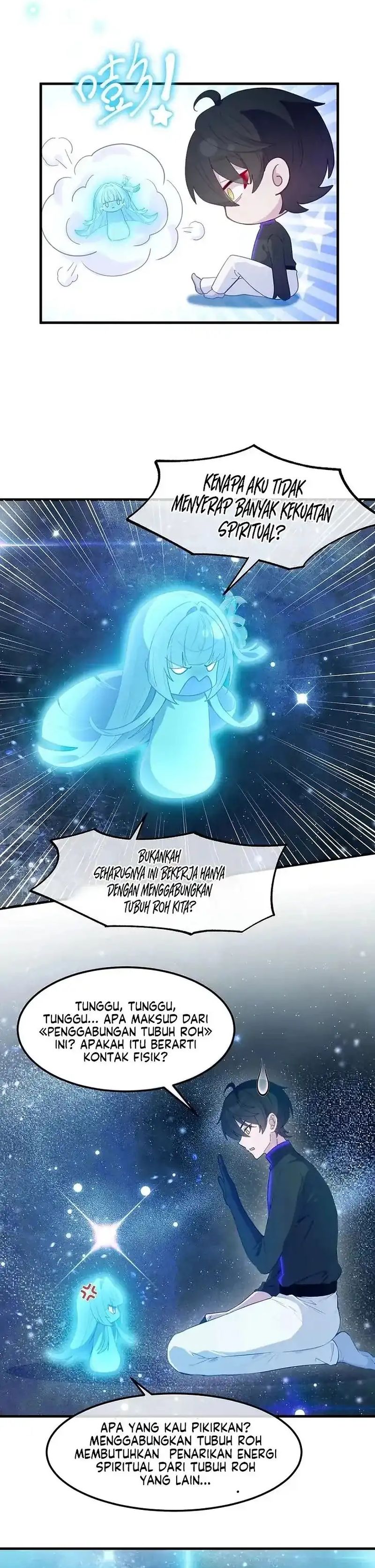 Halaman 13 dari Unfortunately Inherited Grandpa Wardrobe and Female Ghost Chapter 16