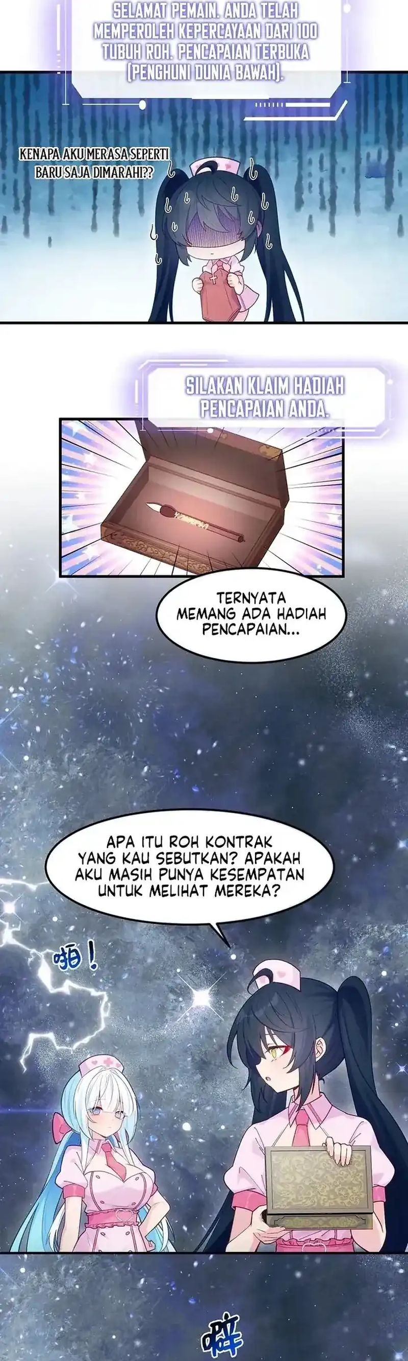 Halaman 11 dari Unfortunately Inherited Grandpa Wardrobe and Female Ghost Chapter 17