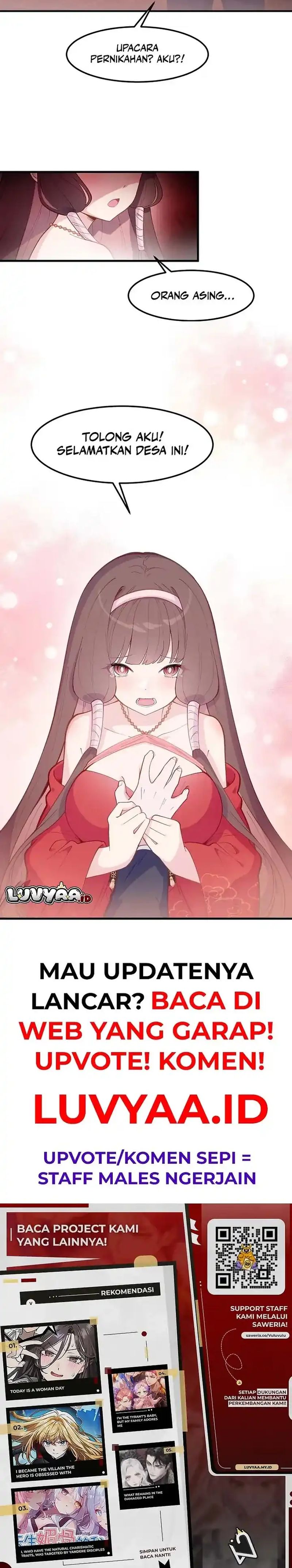 Halaman 22 dari Unfortunately Inherited Grandpa Wardrobe and Female Ghost Chapter 19
