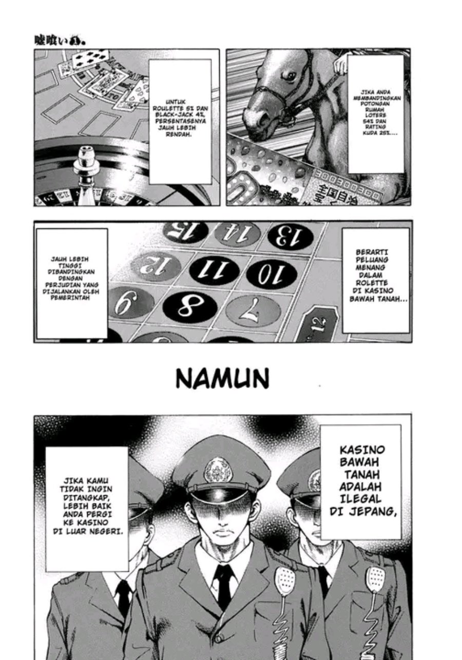 Halaman 15 dari Usogui Chapter 1
