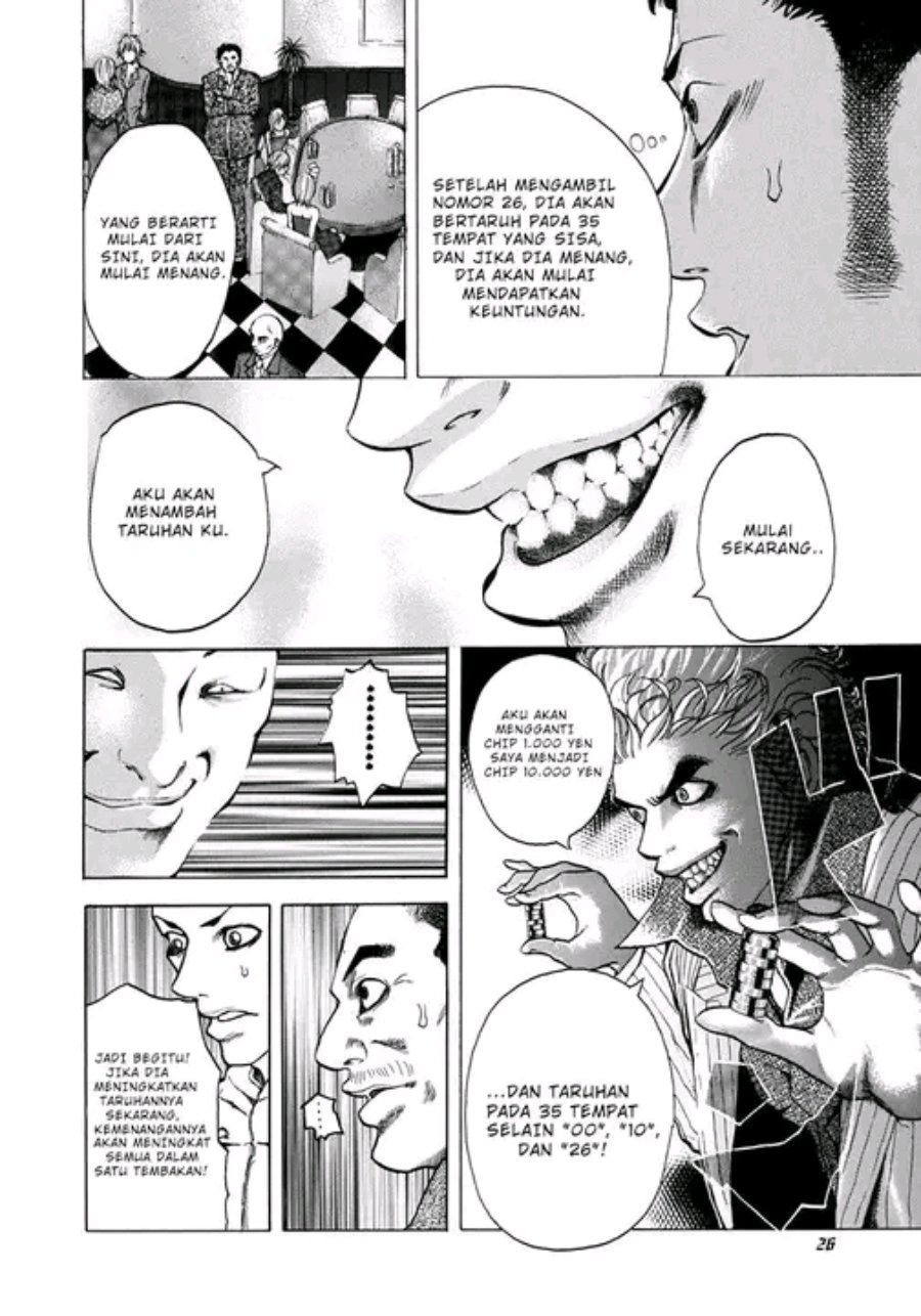 Halaman 22 dari Usogui Chapter 1
