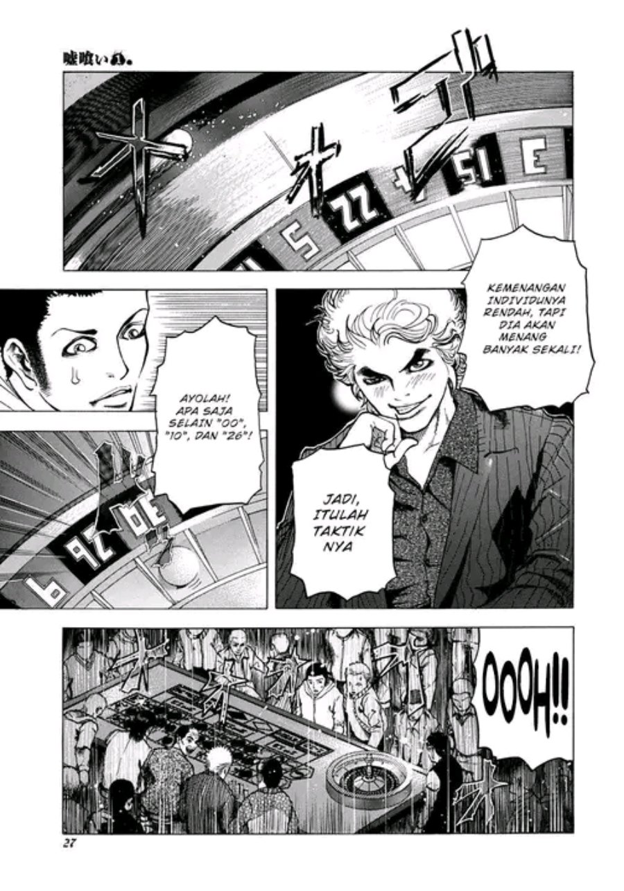 Halaman 23 dari Usogui Chapter 1