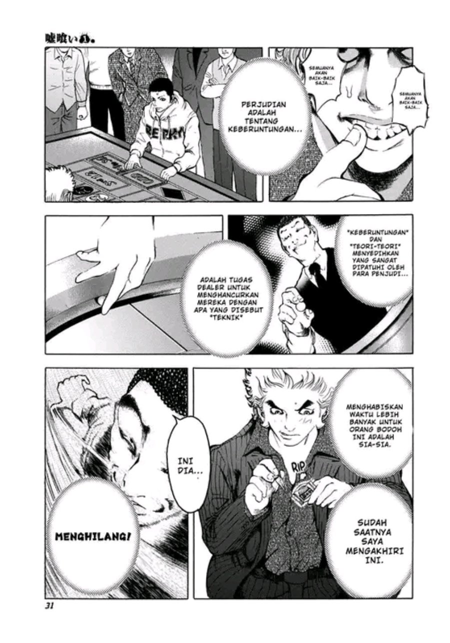 Halaman 27 dari Usogui Chapter 1