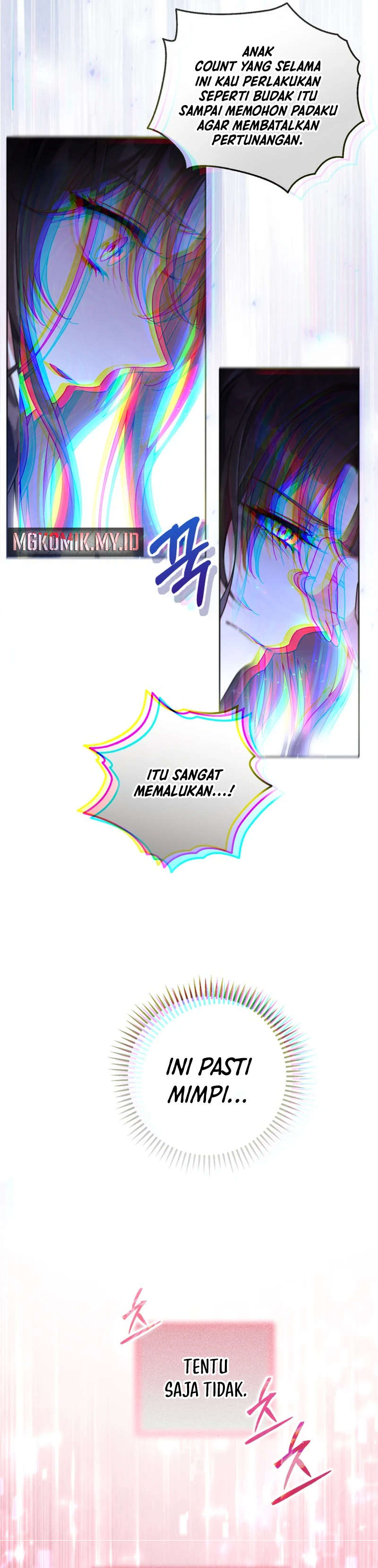 Halaman 38 dari Villainess Streamer Chapter 1