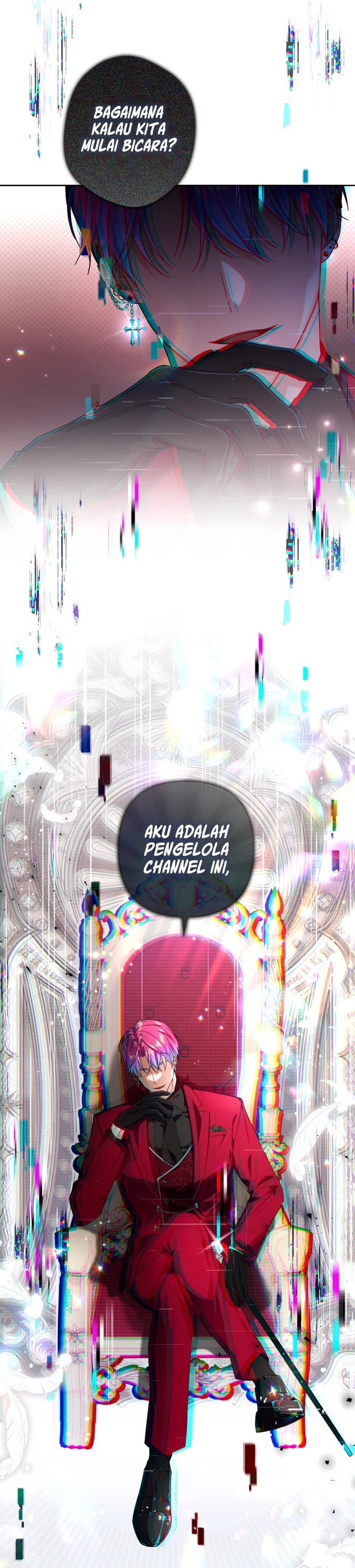 Halaman 40 dari Villainess Streamer Chapter 1