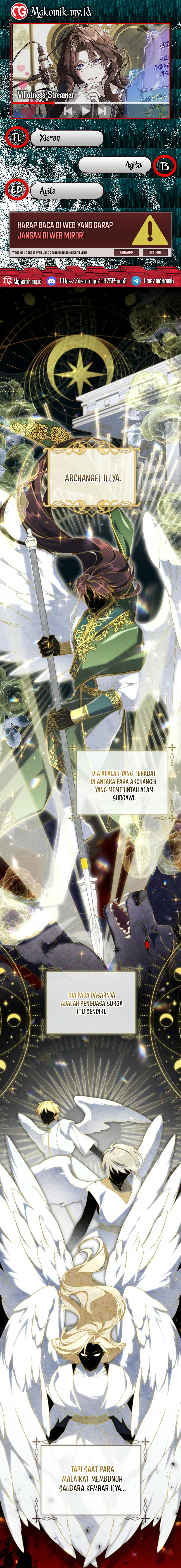 Halaman 1 dari Villainess Streamer Chapter 13