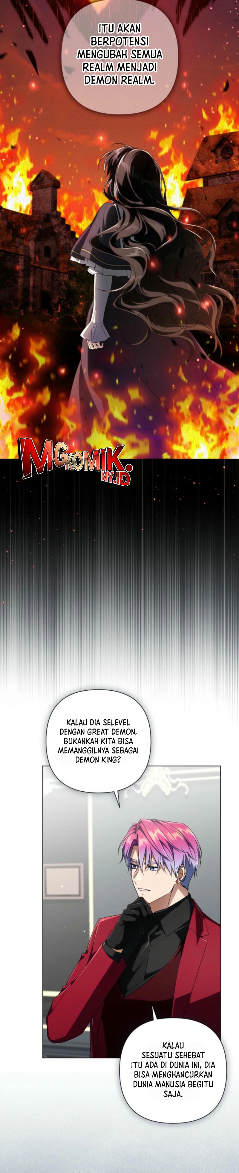 Halaman 35 dari Villainess Streamer Chapter 15