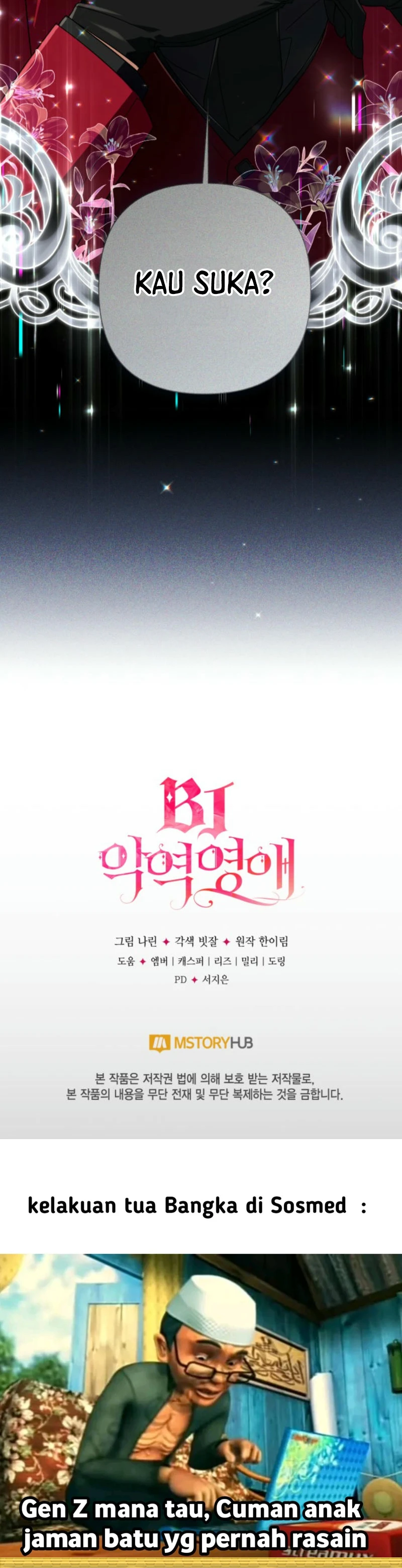 Halaman 44 dari Villainess Streamer Chapter 15