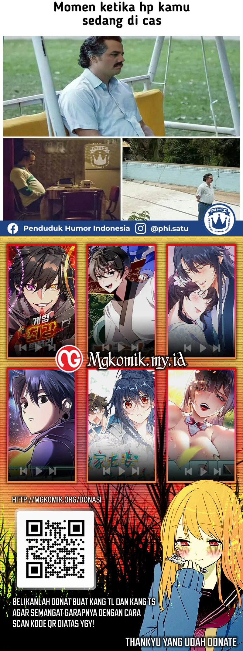 Halaman 44 dari Villainess Streamer Chapter 18