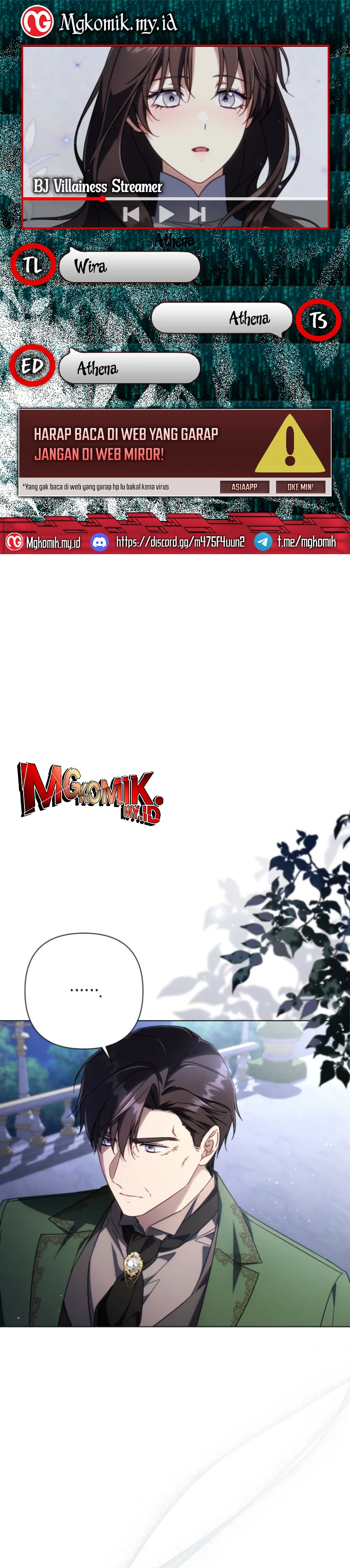 Halaman 1 dari Villainess Streamer Chapter 28