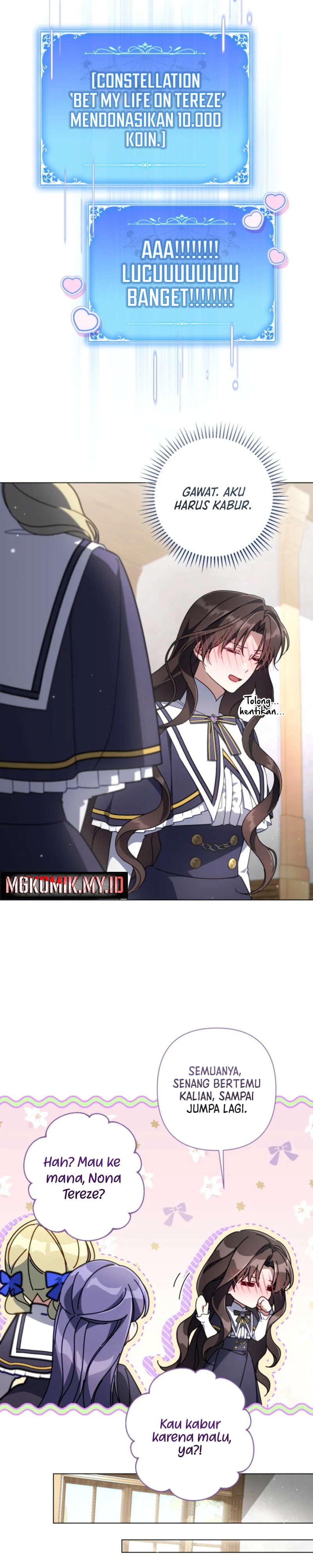 Halaman 32 dari Villainess Streamer Chapter 28