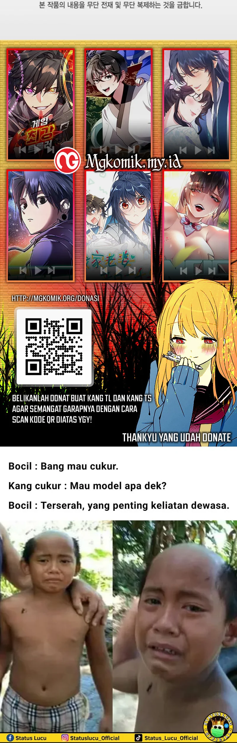 Halaman 39 dari Villainess Streamer Chapter 28