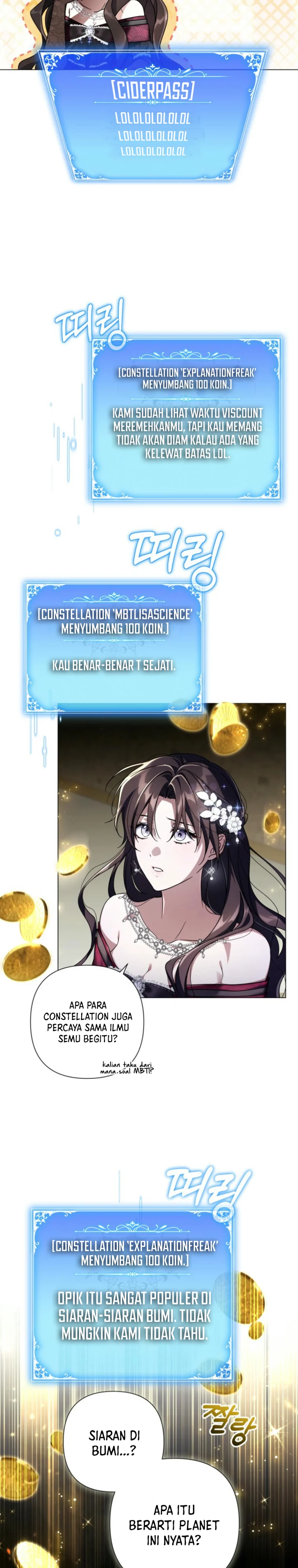 Halaman 14 dari Villainess Streamer Chapter 3