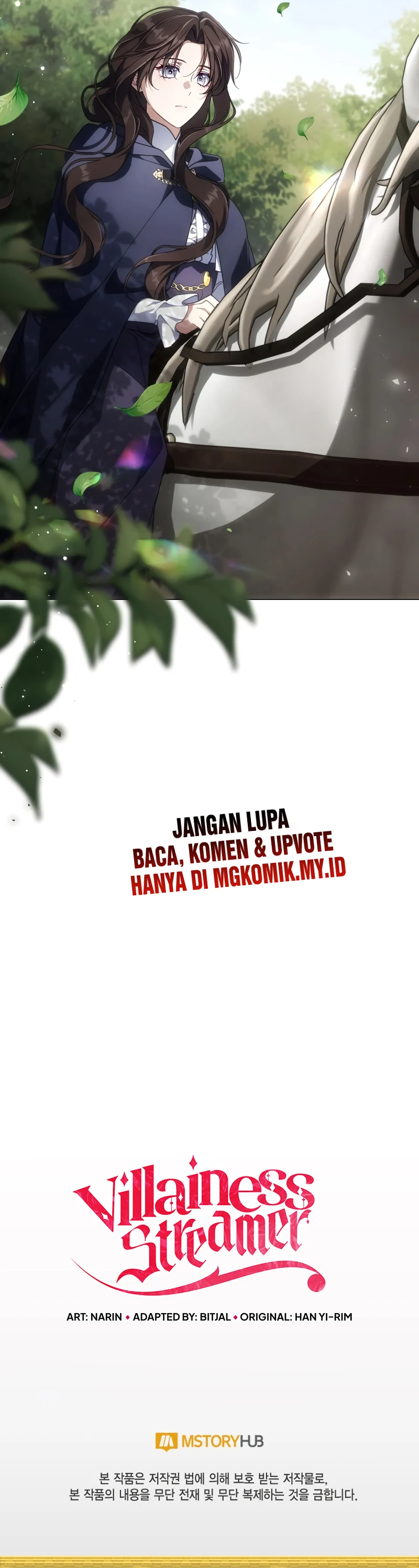 Halaman 34 dari Villainess Streamer Chapter 32