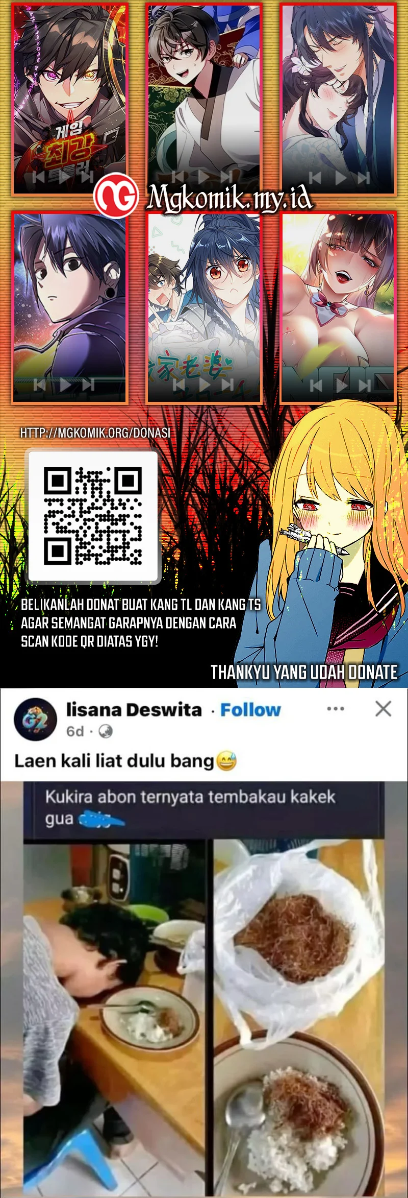 Halaman 35 dari Villainess Streamer Chapter 32