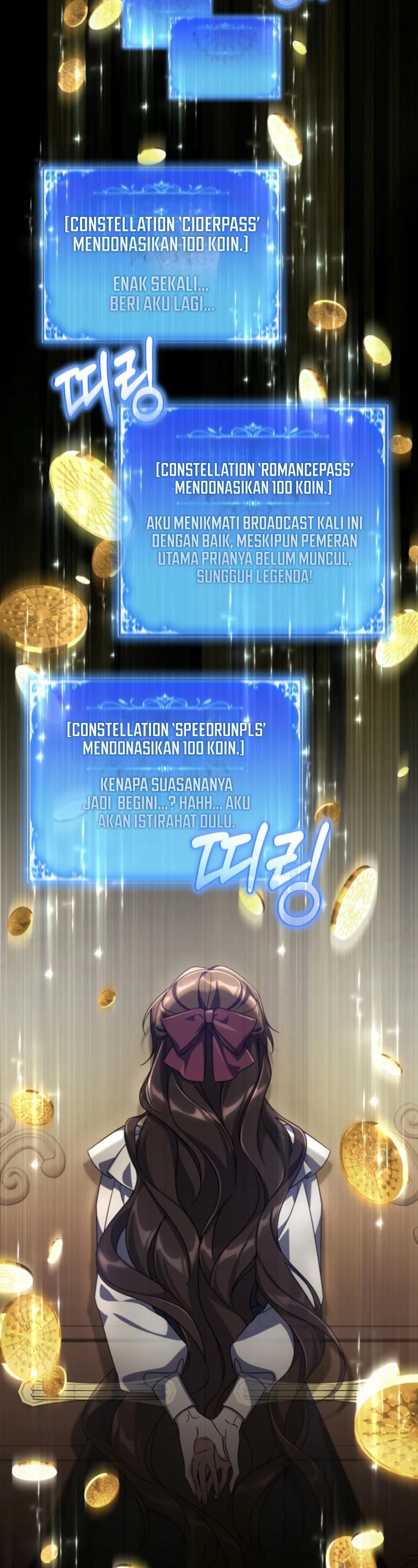 Halaman 42 dari Villainess Streamer Chapter 5