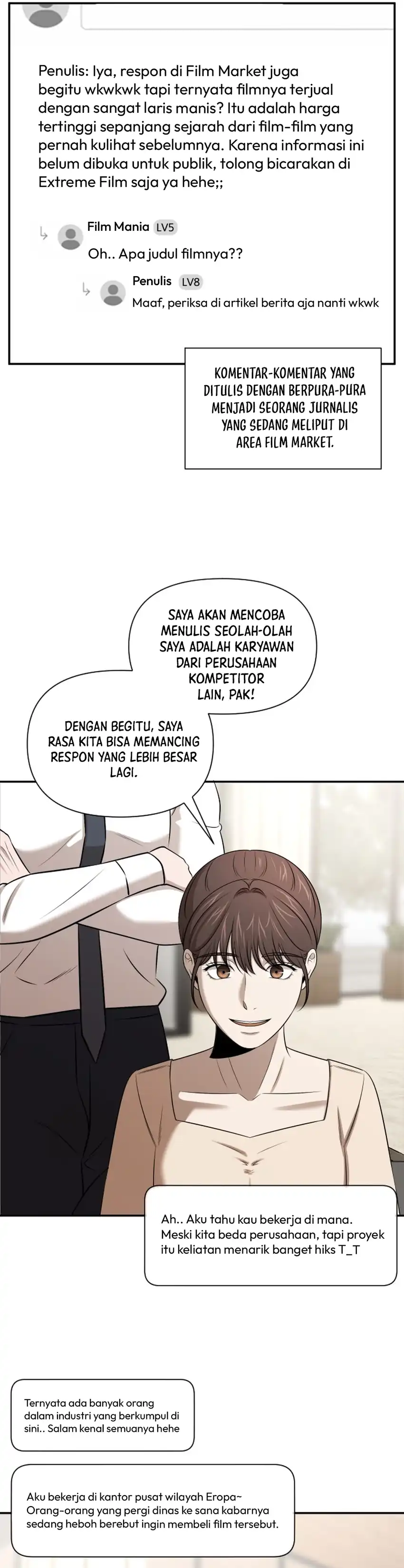 Halaman 17 dari When a Genius Office Worker Goes Too Far Chapter 51