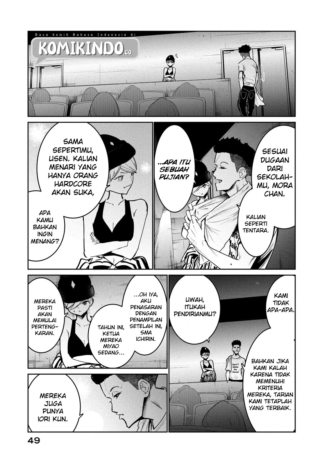 Halaman 10 dari WonDance Chapter 10.1