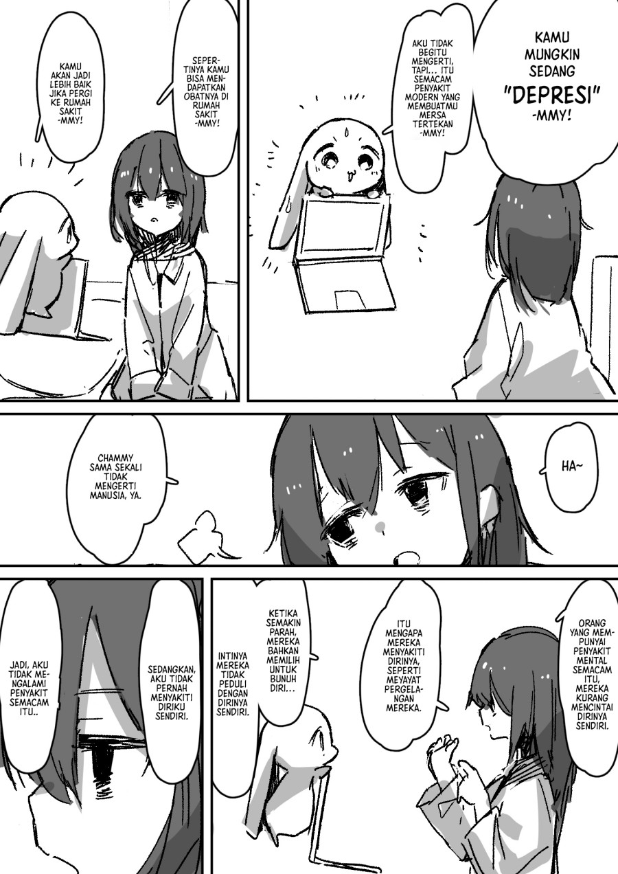 Halaman 9 dari Yande Kita Mahou Shoujo no Nichijou Chapter 1