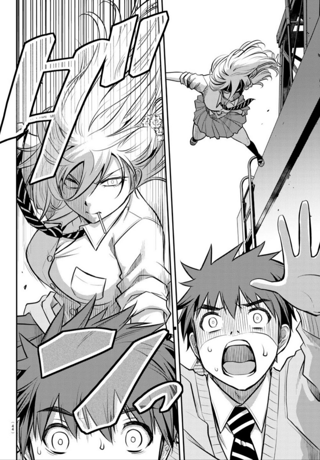 Halaman 27 dari Yankee JK Kuzuhana-chan Chapter 1