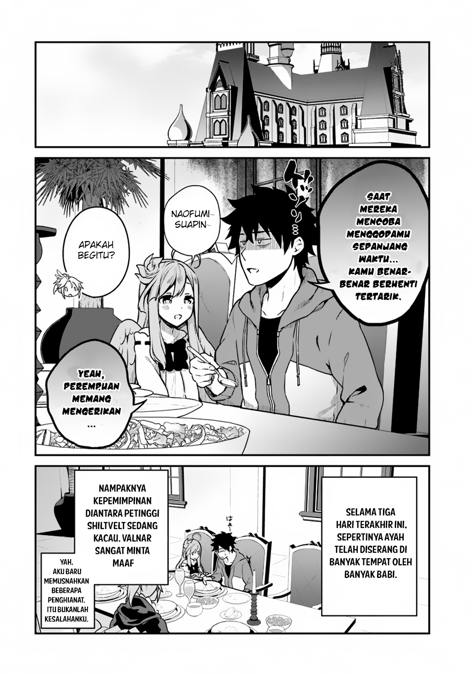 Halaman 18 dari Yari no Yuusha no Yarinaoshi Chapter 13