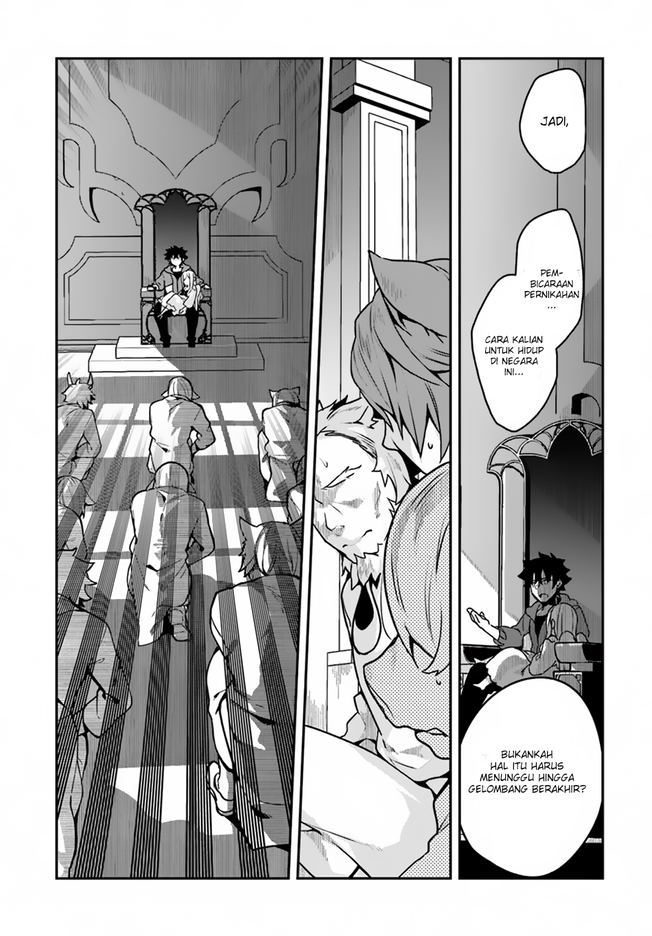 Halaman 30 dari Yari no Yuusha no Yarinaoshi Chapter 13