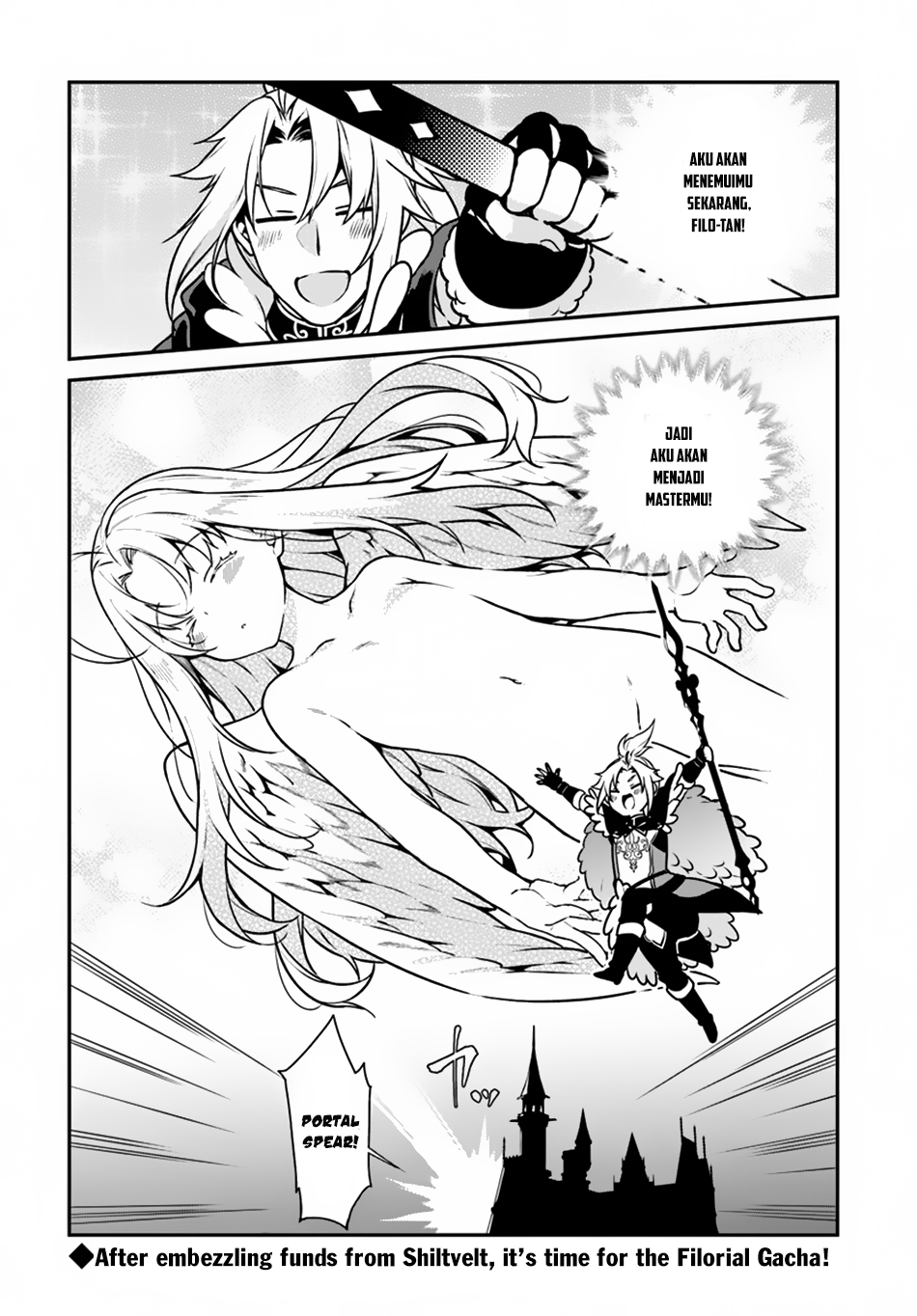 Halaman 33 dari Yari no Yuusha no Yarinaoshi Chapter 13