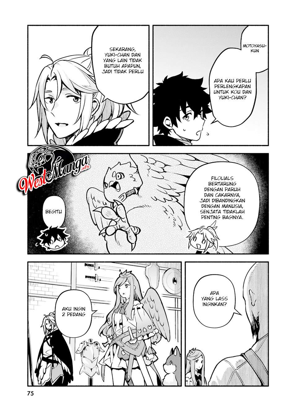 Halaman 18 dari Yari no Yuusha no Yarinaoshi Chapter 31