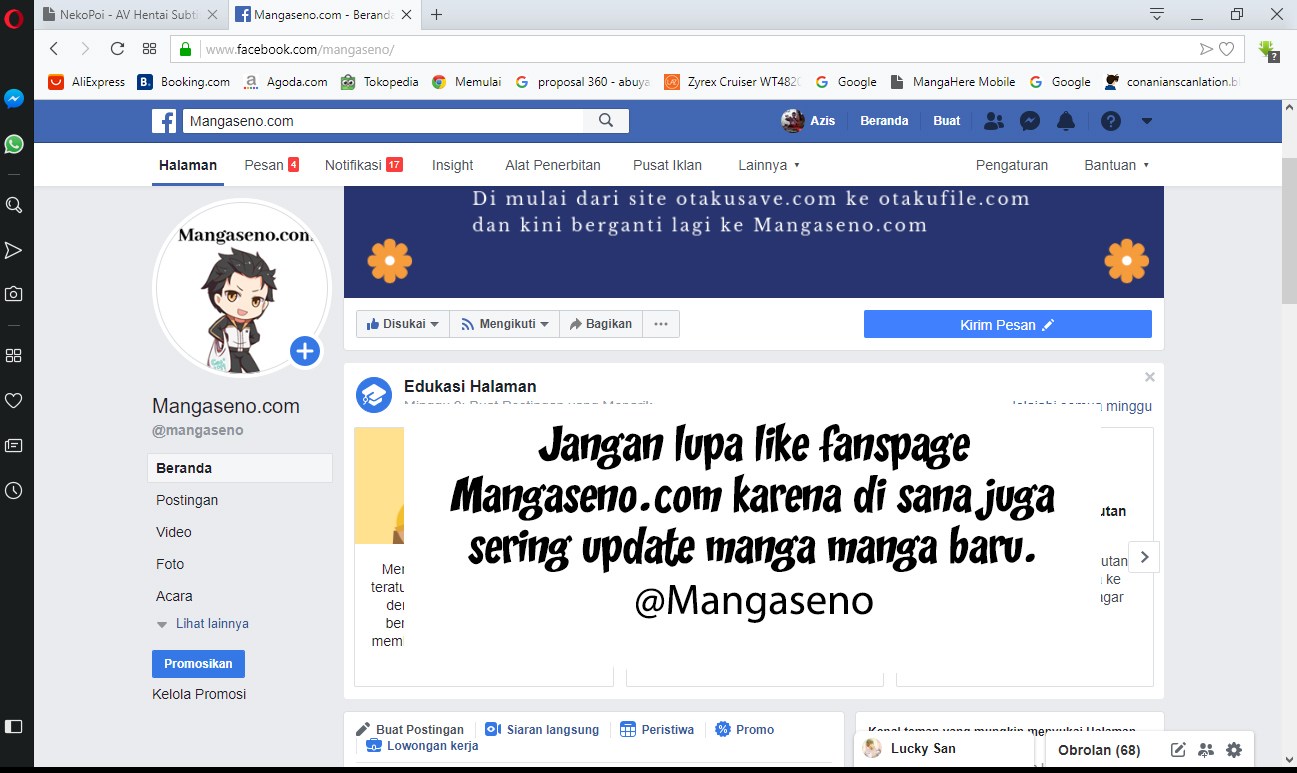 Halaman 12 dari Yomekura Chapter 9.2